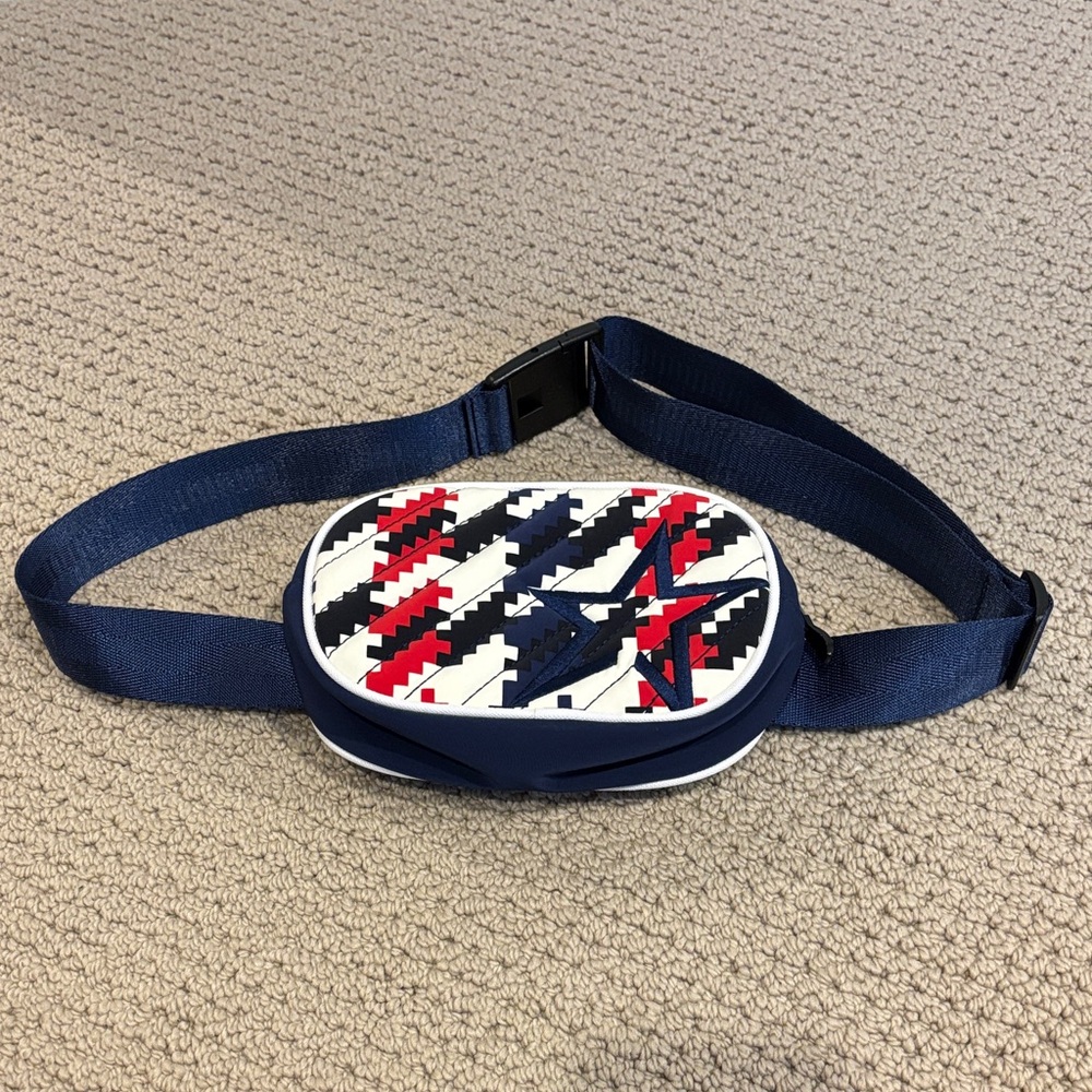 Perfect Moment Blue and Red Travel Bag